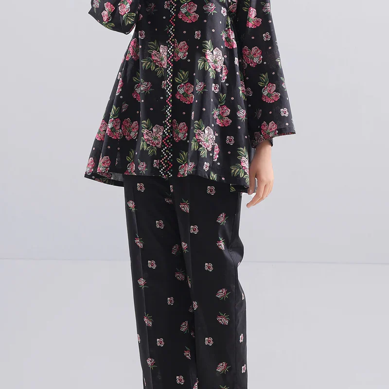 Unstitched Printed Lawn 2 Piece (Shirt/Trouser)