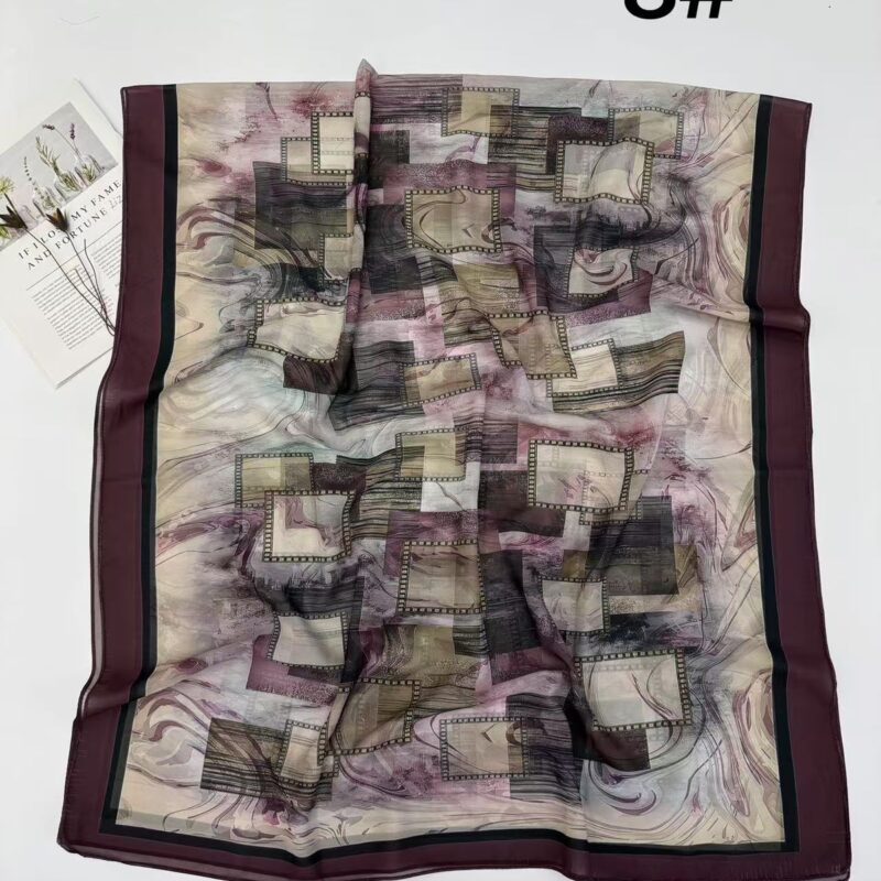 Printed chiffon FPS 0093