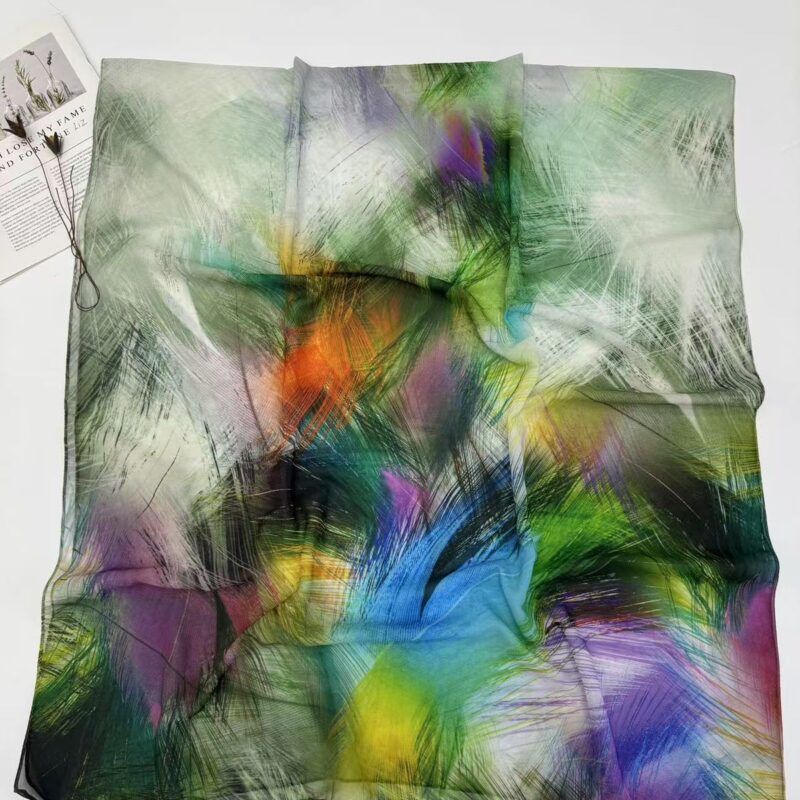 Printed chiffon FPS 0103