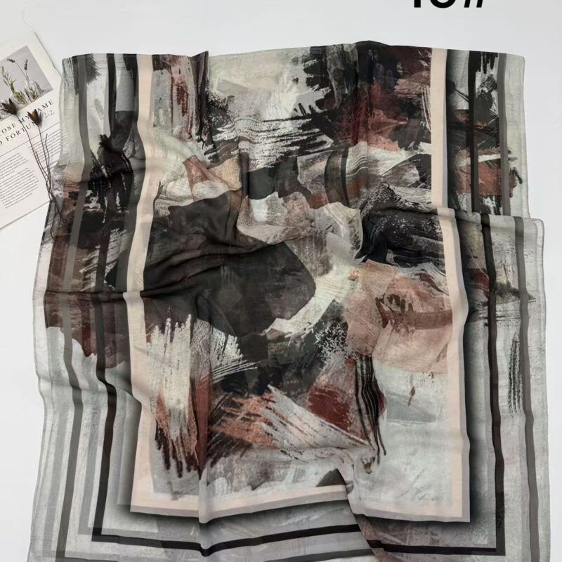 Printed chiffon FPS 0104