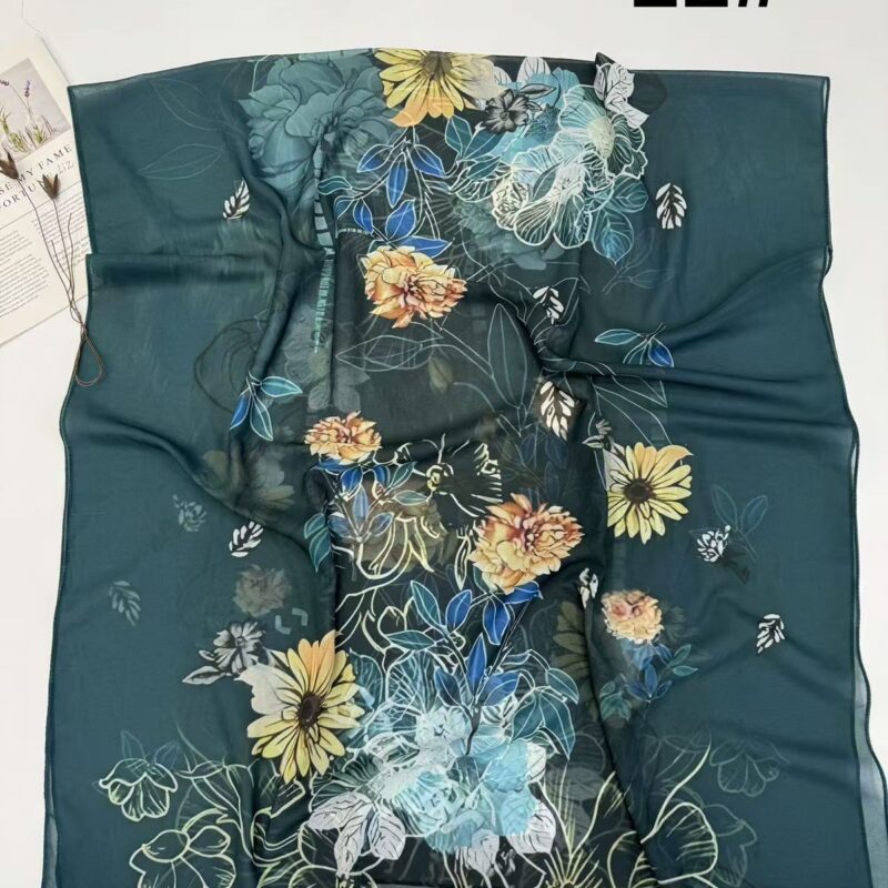 Printed chiffon FPS 0106