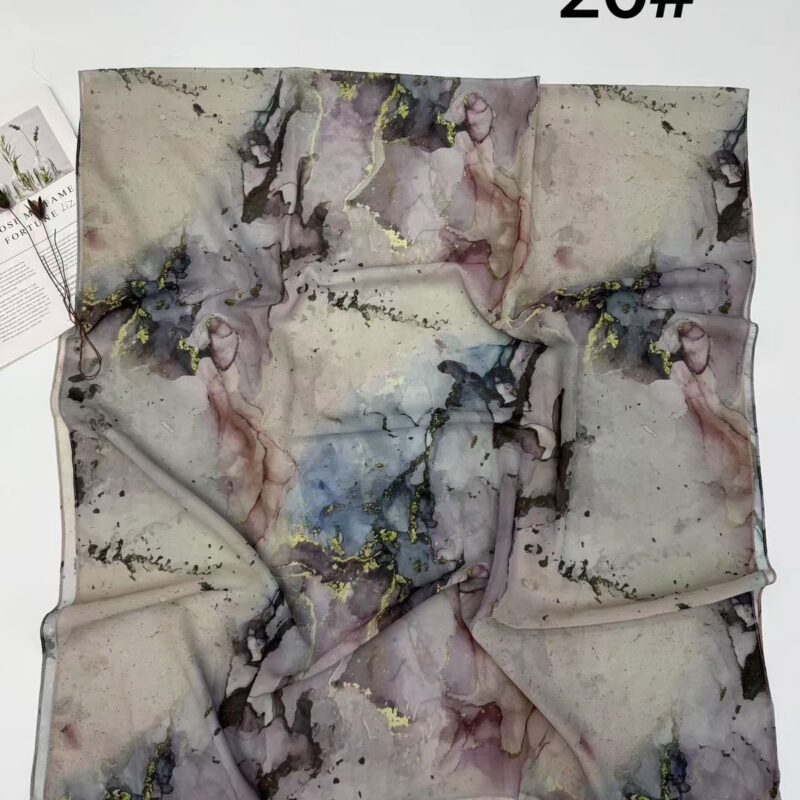 Printed chiffon FPS 0107