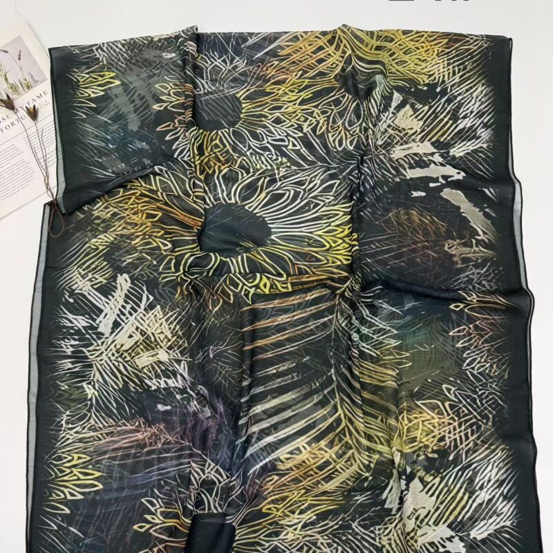 Printed chiffon FPS 0109