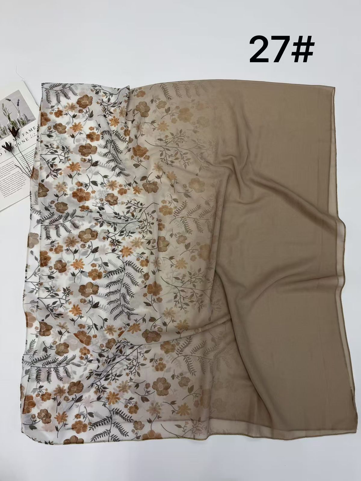 Printed chiffon FPS 0111