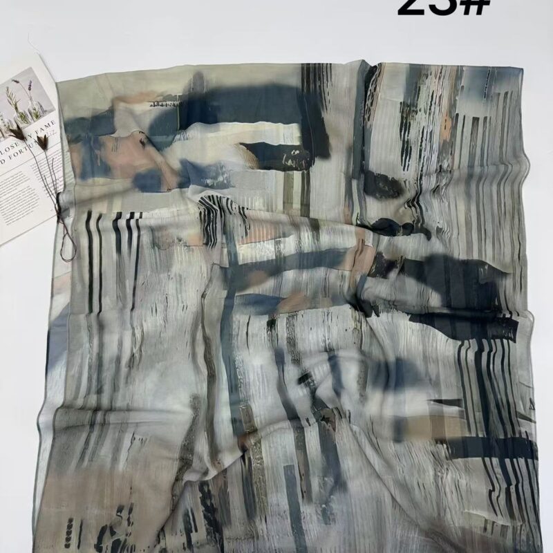 Printed chiffon FPS 0112