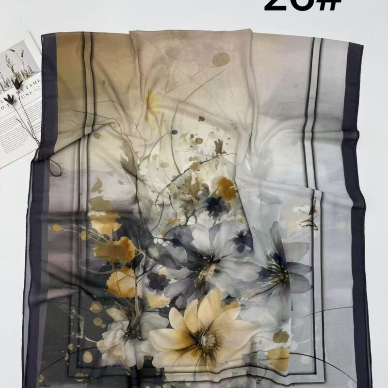 Printed chiffon FPS 0113