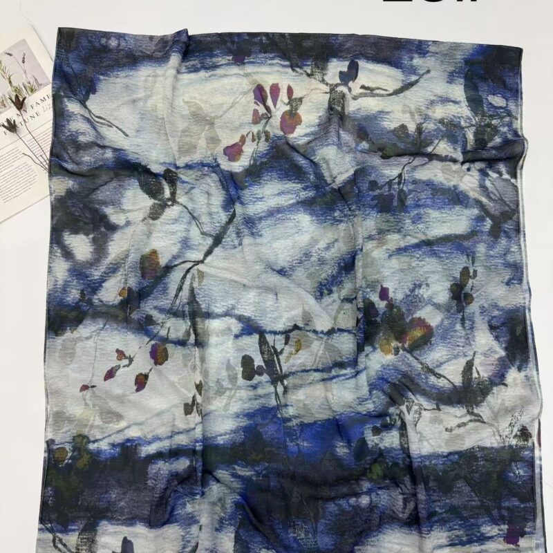 Printed chiffon FPS 0115