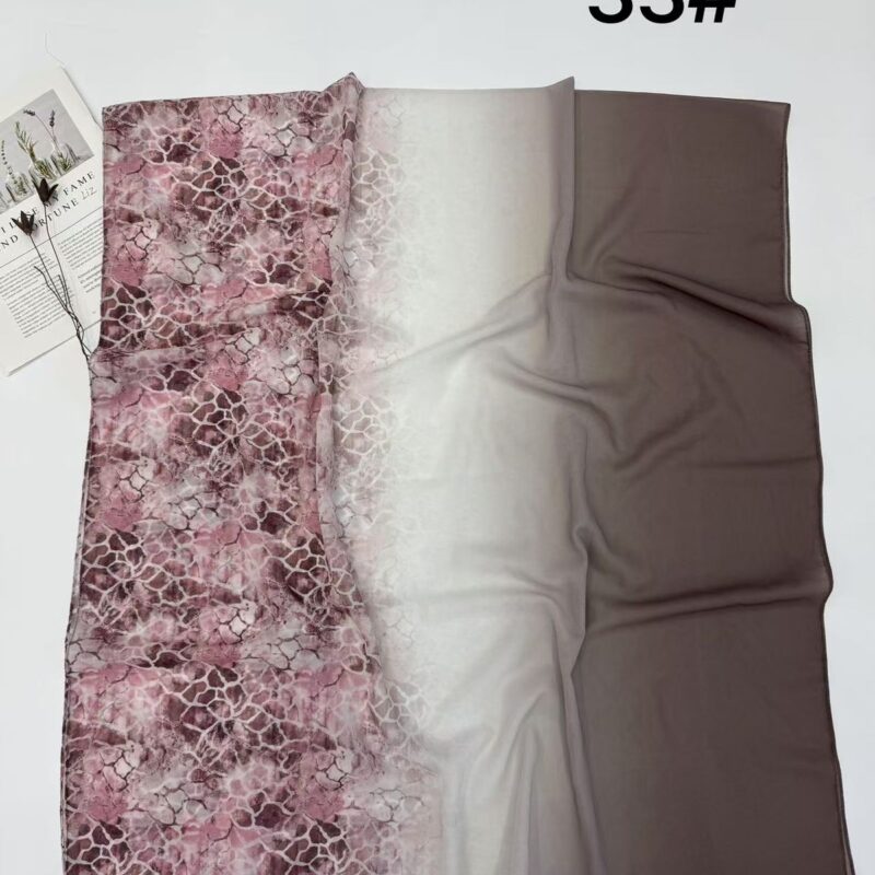 Printed chiffon FPS 0116