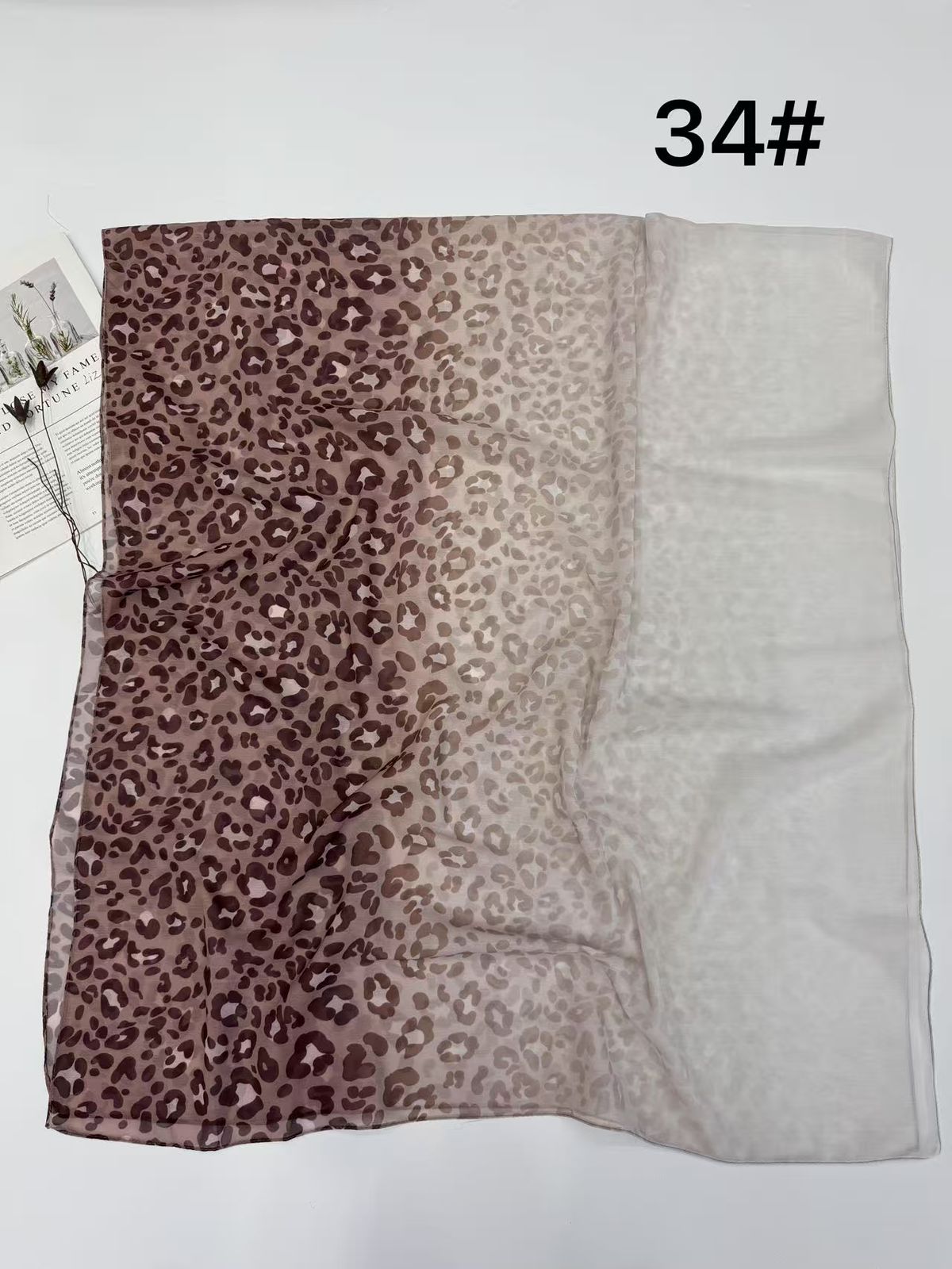 Printed chiffon FPS 0117