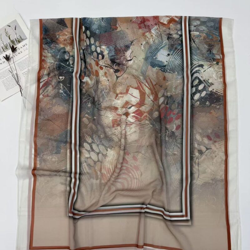 Printed chiffon FPS 0119