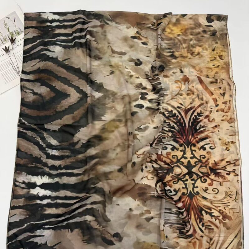 Printed chiffon FPS 0122