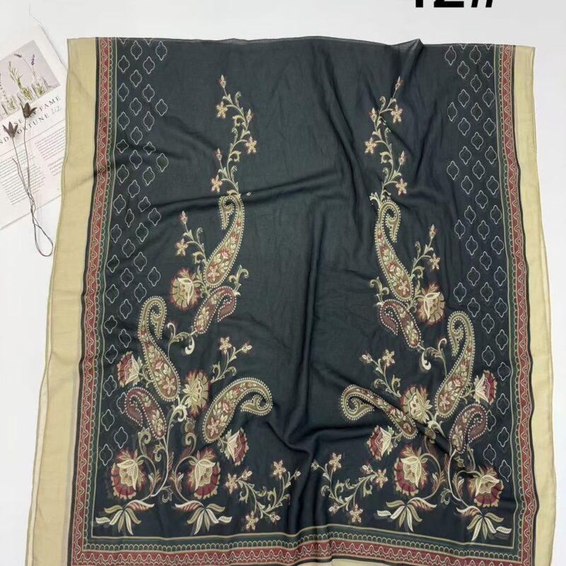 Printed chiffon FPS 0126