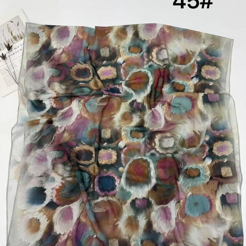 Printed chiffon FPS 0127