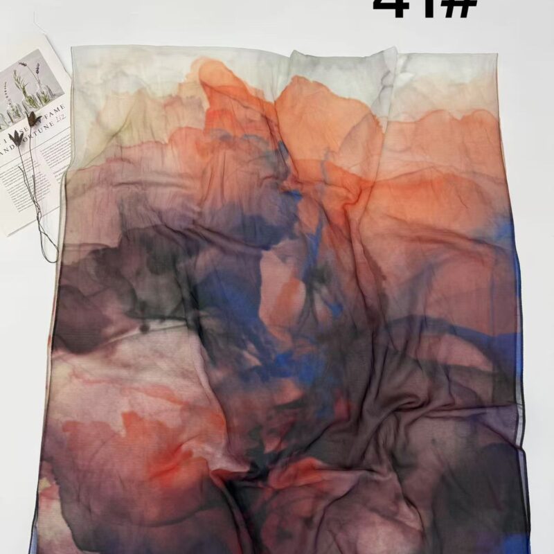 Printed chiffon FPS 0129