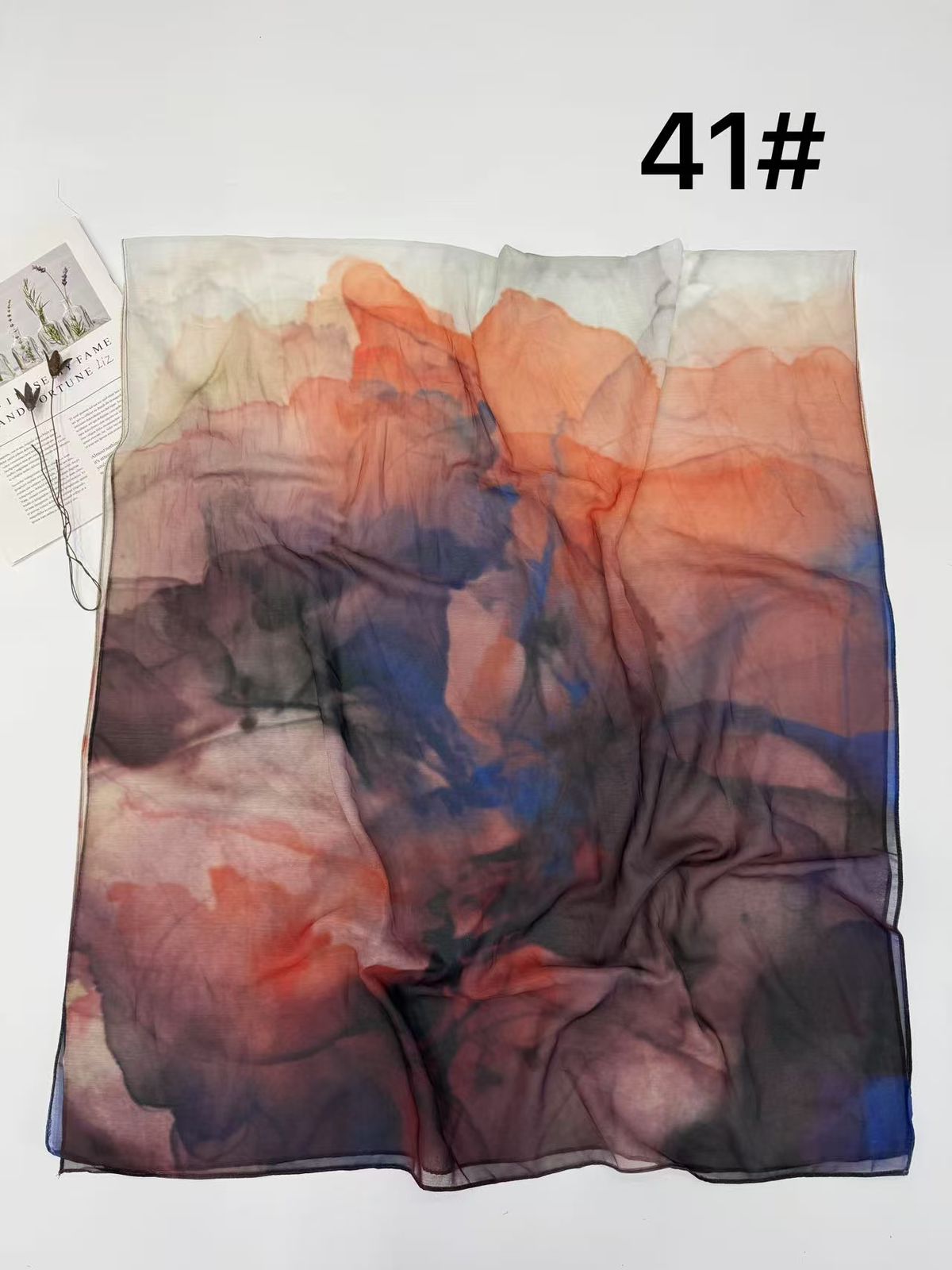 Printed chiffon FPS 0129