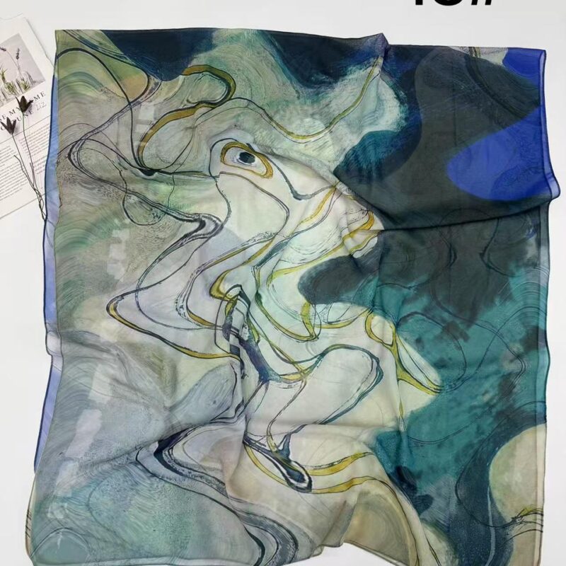 Printed chiffon FPS 0134