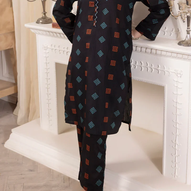 Printed Lawn Stitched 2 Piece (Shirt/Trouser)